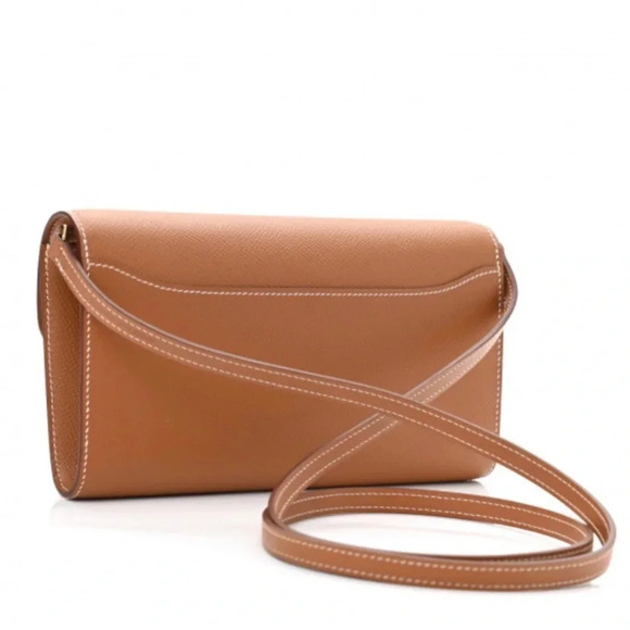 HERMES EPSOM CONSTANCE LONG WALLET TO GO 
GOLD - Picture 2 of 16